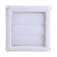 thumbnail image 2 of Grille De Ventilation en Plastique,Delaman 1 PC Couvercle De Grille 3 Volets, Grille De Ventilation en Conduit Mural avec Filet Neuf,2 Tailles (Taille : 15 x 15 cm), 2 of 8