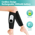 thumbnail image 6 of Cordless Leg Massager, Calf Leg Compression Massager for Circulation with 3 Heat Levels 3 Modes & Intensities, Air Compression Wraps for Calves for All Size, Relives Muscle Ache Fatigue, 2Pcs, 6 of 10