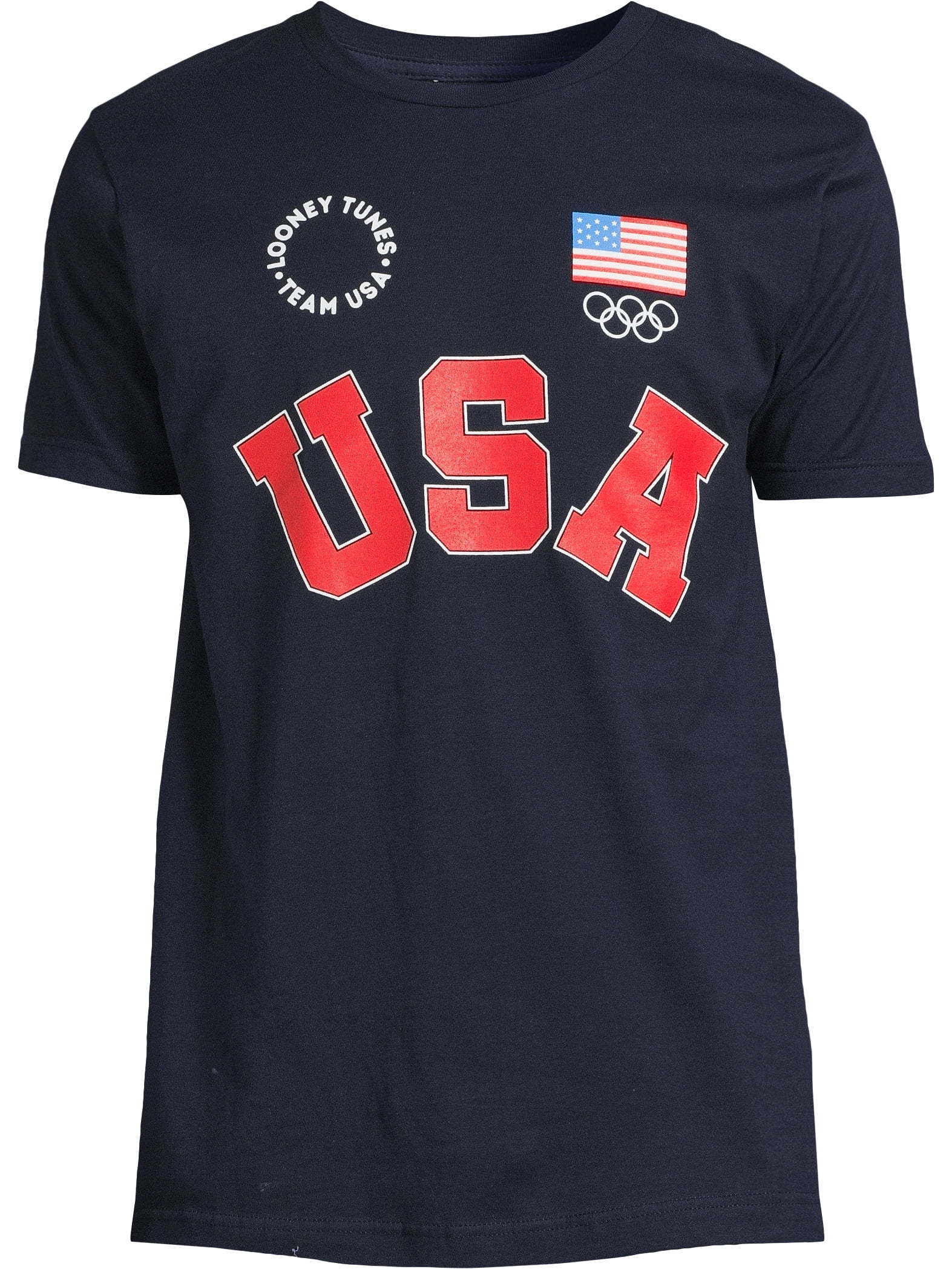 Looney Tunes x Team USA Men's & Big Men's Graphic Tee Shirt, Sizes S-3XL