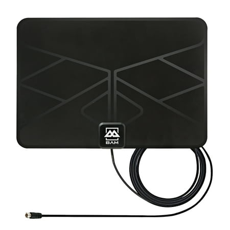 BAM Digital HD TV Antenna - Indoor OTA (Over the Air) VHF/UHF HDTV (Best Way To Record Ota Tv)