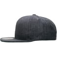 thumbnail image 4 of Pro Style Classic Snapback Wool Blend Plain Basic Cap Hat, 4 of 7