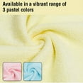 thumbnail image 6 of PLJFXXMMicrofiber Cleaning Cloth Roll 30 Pack, Durable Reusable Paper Towels Washable Roll, 9.84'' Tear Away Microfiber Towels, Highly Absorbent, Lint Free Dish Rags for Kitchen, Window, Car, 6 of 8
