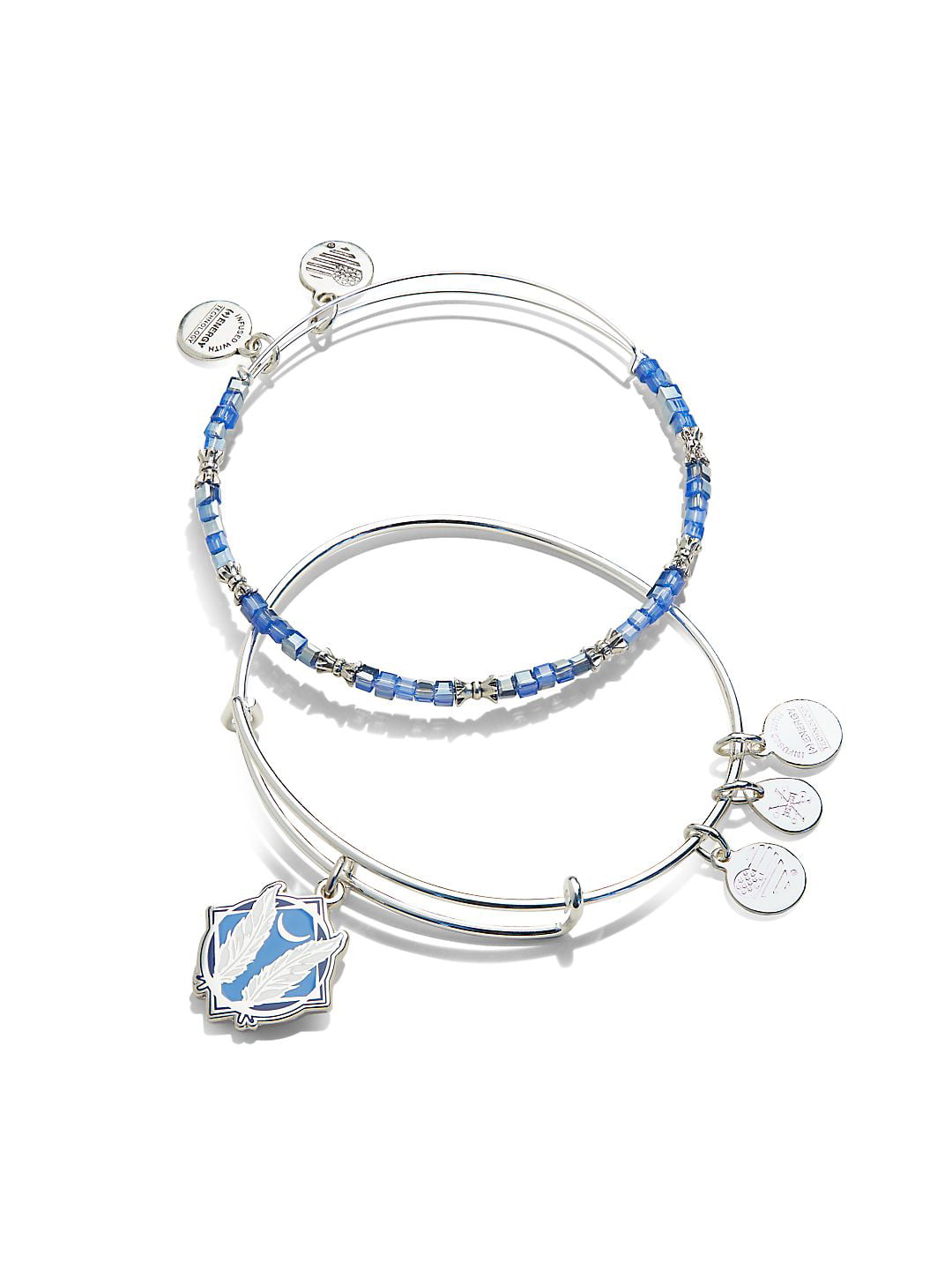 Alex and Ani Dive In Bracelet Color Infusion Shiny Silver NWTBC 