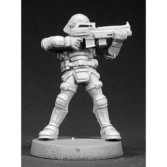 Reaper Miniatures NOVA Corporate Security Guard #50004 Chronoscope Mini Figure