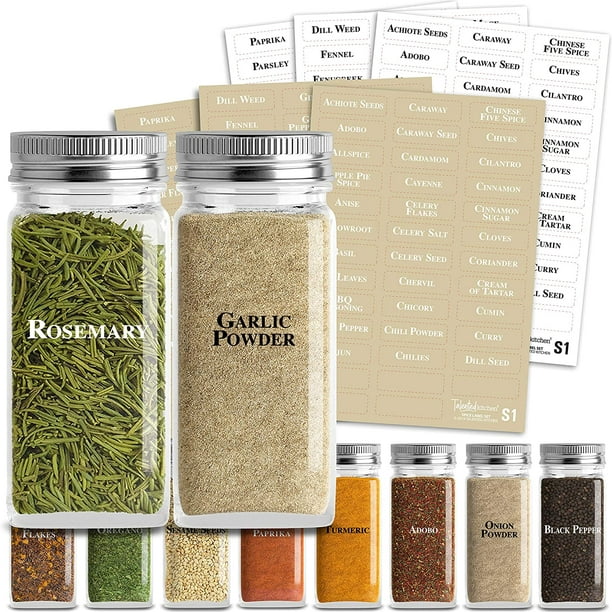 Spice Jar Gift Set & Labels – Fresh Kitchen Nutrition