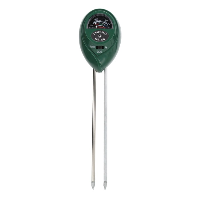 Detector de suelo, humedad, pH, luz ambiental, medidor, puntero, herramienta de jardinería