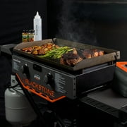 Blackstone Adventure Ready Outdoor Griddle, 2-Burner 28 Propane Flat Top Grill with Flex-fold Legs, Gray
