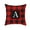 Red#1, variant on Pillow Covers Cozy Letter Pattern Peach skin Throw Pillow Case Decorative Couch Cushion Cover Soft with Zipper Hidden for Home Decor Pillow Case Living Room Couch Bedroom 18"x18" #A