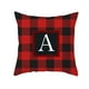 thumbnail image 1 of Xihbxyly Funda de Almohada Navideña, Diseño de Muñeca Sin Rostro, Estampado de Copos de Nieve con Árbol Enrejado, Decoración Acogedora para Sala de Estar, Accesorios para El Hogar Navideño, Lavable a, 1 of 2