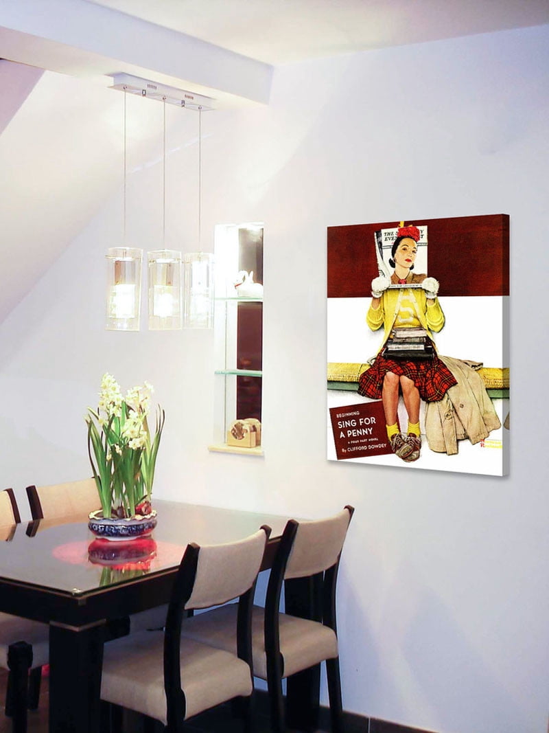 Marmont Hill 'Cover Girl' by Norman Rockwell Painting Print on Wrapped Canvas