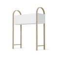 thumbnail image 5 of Umbra Bellwood Elevated Garden Bed Planter Storage Box White/Natural, 5 of 15