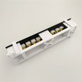thumbnail image 5 of 8-Port Blank Patch Panel Rack for ST Optical Fiber Wall Mount Ethernet Cable Bar Keystone RJ45 Coupler Module, 5 of 9