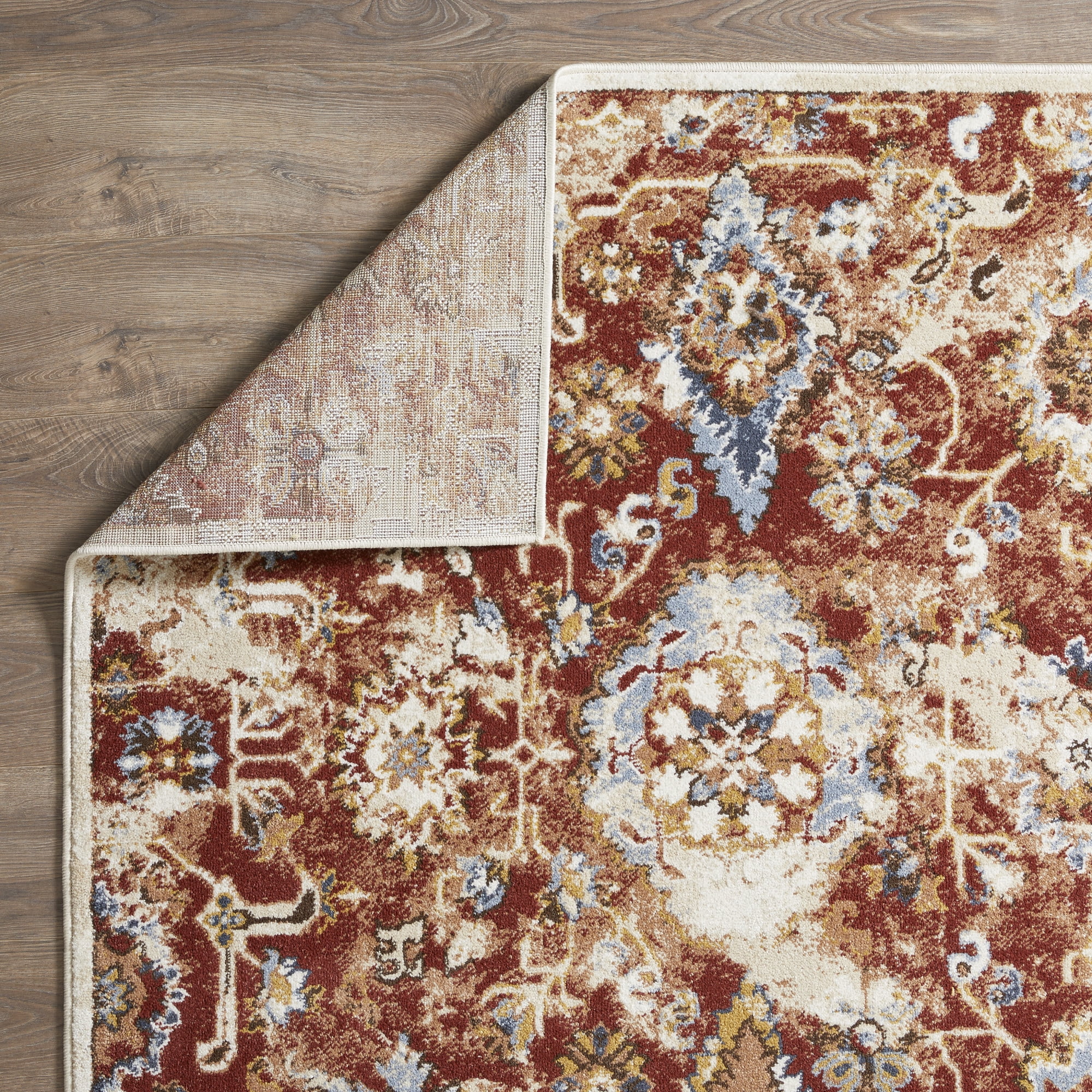 Loomaknoti Alsbrooke Amibell 9' x 12' Orange/Red Tribal Indoor Area Rug