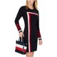 thumbnail image 2 of Vestido de Suéter con Rayas de Carreras Tommy Hilfiger Azul Grande, 2 of 2