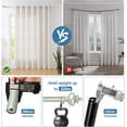 thumbnail image 6 of Urbanest Adjustable Urn Single Curtain Rod Set – 5/8 - Inch Diameter, With Antique Gold Rod, 48–84 Inches, 6 of 6