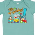 thumbnail image 4 of Inktastic It's My Birthday Circus Train 1st Birthday Boys or Girls Baby Bodysuit, 4 of 5