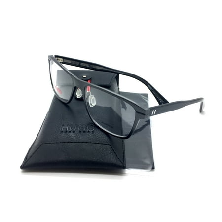 Hugo Boss New Authentic Gray Italy fashion demo lenses Men Eyeglasses 0107 7WZ MTDKRT 55 16 145