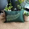 thumbnail image 3 of Decorative&nbsp;Toss Pillows, Decorative Pillow Covers 12x14 inch (30x35 cm) Green, Silk Rectangular Pillow Covers, Handmade Pillow Covers - Green Tea, 3 of 11