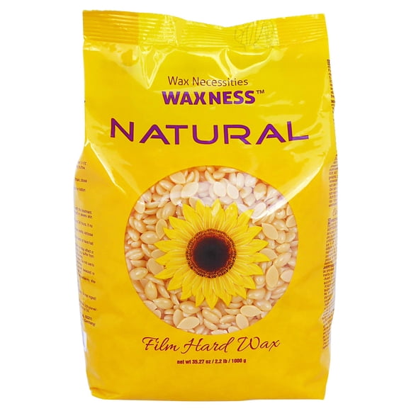 Wax Necessities Perlas de cera dura natural 2.2 libras