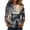 24# Gray, variant on Womens 3/4 Sleeve Crew Neck Halloween T Shirts Shirts Thanksgiving Autumn Graphic Tee Tops Light Purple XL