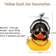thumbnail image 2 of Adornos de coche de juguete de pato de goma adorable, decoración de tablero de coche de pato amarillo para bicicleta Feliz Sencillez, 2 of 5