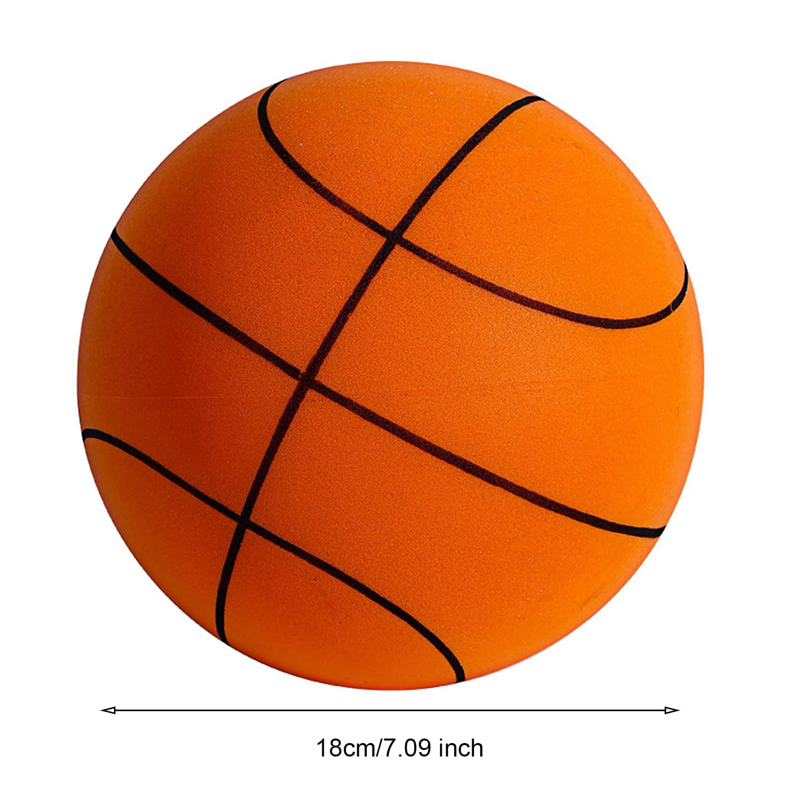 YIFAEUX Silent Basketball Dribbling Indoor Training Ball High-density Foam Basketball Indoor Training Quiet Ball