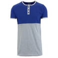 thumbnail image 3 of Mens Short Sleeve 100% Cotton Henley Tees, 3 of 7