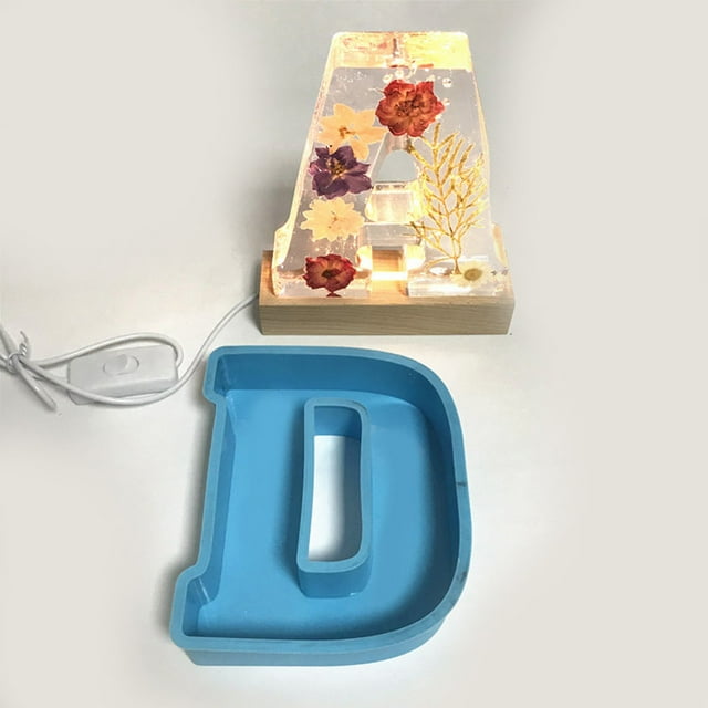 DIY Mold 26 Mold Alphanumeric English Cake Silicone Alphanumeric Cake Crystal Cake Mould