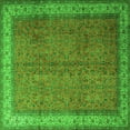 thumbnail image 1 of Ahgly Company Indoor Square Persian Green Traditional Area Rugs, 3' Square, 1 of 1
