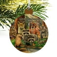 thumbnail image 4 of Muir Woods National Monument California CA Redwoods Forest Animals Wood Christmas Tree Holiday Ornament, 4 of 7