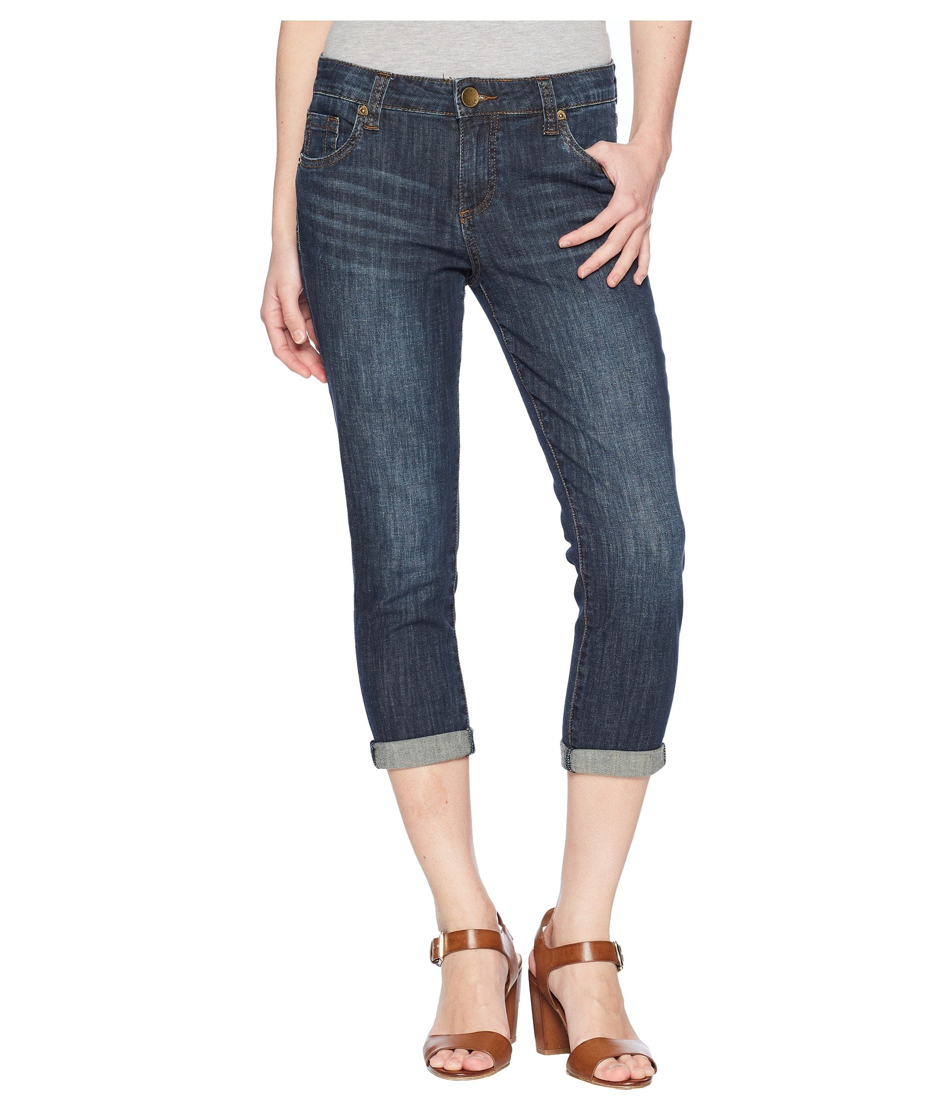 Kut from the Kloth - Maggie Cropped Skinny Jeans - Petite - 8P ...