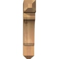 thumbnail image 2 of Ekena Millwork 3 1/2"W x 14"D x 18"H Legacy Craftsman Smooth Bracket, Western Red Cedar, 2 of 4