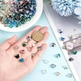 thumbnail image 6 of 200Pcs Butterfly Glass Beads Bulk Butterfly Spacer Beads Mix 10 Colors Crystal Glass Beads, 6 of 9