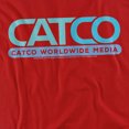 thumbnail image 2 of Supergirl Catco Logo Women's T Shirt, Red, Small, 2 of 6