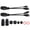 Black, variant on Durable POE Splitter for WLAN, Routers  More, 2.1x5.5mm Jack, Waterproof Option