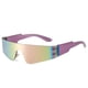 thumbnail image 1 of Gafas de sol sin montura para hombre y mujer, lentes de sol de espejo con gradiente Y2k Cyberpunk, UV400, para ciclismo y conducción al aire libre Fivean unisex, 1 of 2