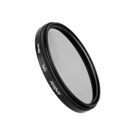 Andoer 58mm Digital Slim CPL Circular Polarizer Polarizing Glass Filter for Canon Nikon Sony DSLR Camera