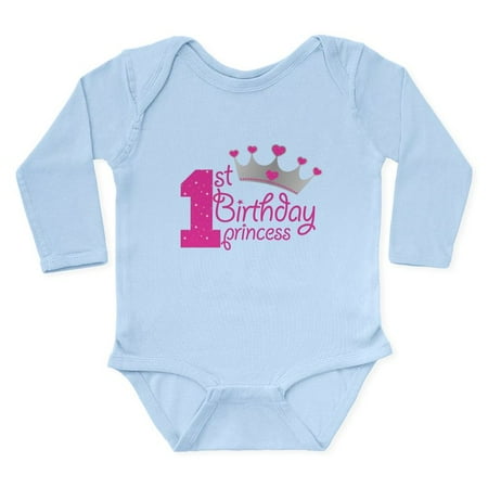 

CafePress - 1St Birthday Princess Body Suit - Long Sleeve Infant Bodysuit