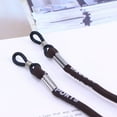 thumbnail image 1 of STRANDCHIC 4Pcs Adjustable Brown Eyeglass Strap Strong Anti Lost Belt Movement Glasses Rope, 1 of 6