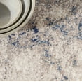 thumbnail image 5 of Calvin Klein CK022 Infinity Abstract Ivory/Grey/Blue 4' x 6' Area Rug, (4x6), 5 of 7