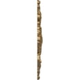 thumbnail image 4 of 22 1/2"W x 30 3/8"H x 1 1/2"P Katheryn Ceiling Medallion, Hand-Painted Pale Gold, 4 of 6