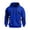 Royal Blue, variant on Men's Zip Up Hoodie with Arm Pocket, Casual Cardigan Style Sweatshirt, Large Size Fleece Jacket for Streetwear, Christmas Gift, Fall Winter Comfort and Travel,Army Green,L