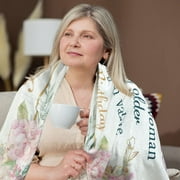 60th Birthday Gifts for Women,60th Birthday Decorations Women,60th Birthday Gift Ideas,Happy 60th Birthday Decorations for Her,Wife,Sister,Friend,Soft Throw Blanket 50 X 60