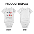 thumbnail image 3 of 50% Peruvian + 50% American = 100+% Beautiful Cute Baby Clothing Bodysuits For Boy Girl, 3 of 5