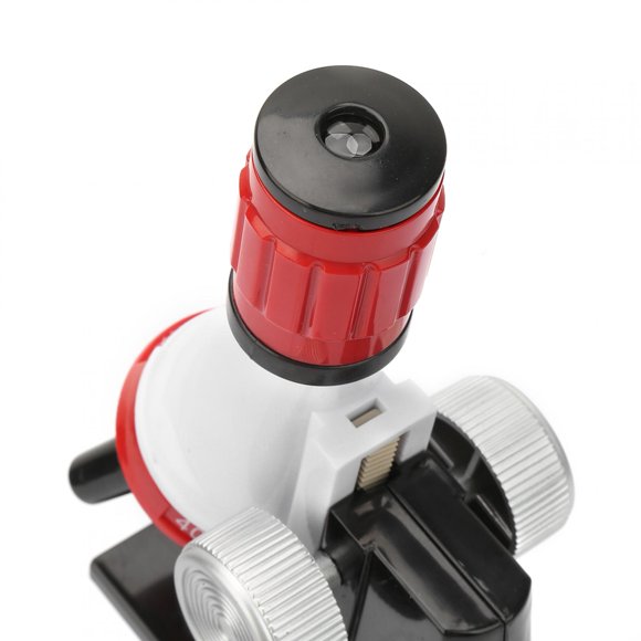 Kit de Microscope pour Enfants, Kit de Microscope Biologique 100X 400X 1200X Jouet Éducatif d'Expérimentation Scientifique en Biologie pour Enfants et Étudiants