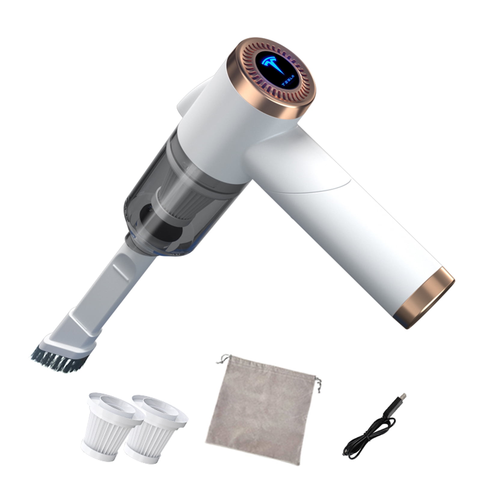 Vacuum Cleaner for Tesla KIKIMO Car Cleaner for Model 3/X/Y/S Portable