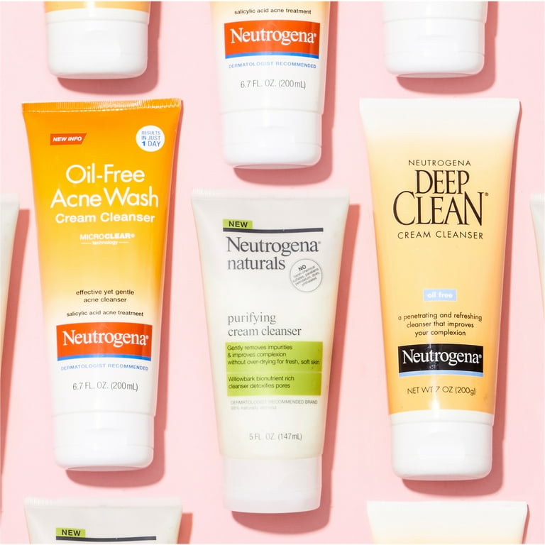 Neutrogena cleansing cheap cream