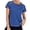 Blue #2, variant on YouLoveIt Women's Workout Top Athletic Shirts Sport Activewear Tee Quick Dry Slim Fit Sports Yoga T-Shirts Performance T-Shirt Crewneck Tees T Shirts