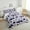 Purple Blue, variant on Erosebridal Cartoon Trackor Car Bedding Full Comforter Set, Stars Print Down Comforter, 3D Truck Decor, Reversible 3pcs