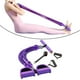 thumbnail image 5 of Banda de Resistencia para Pedales, Banda Elástica para Abdominales, Cuerda de Tracción de 4 Tubos, Bandas Elásticas para Entrenamiento de Resistencia, Púrpura, 5 of 7